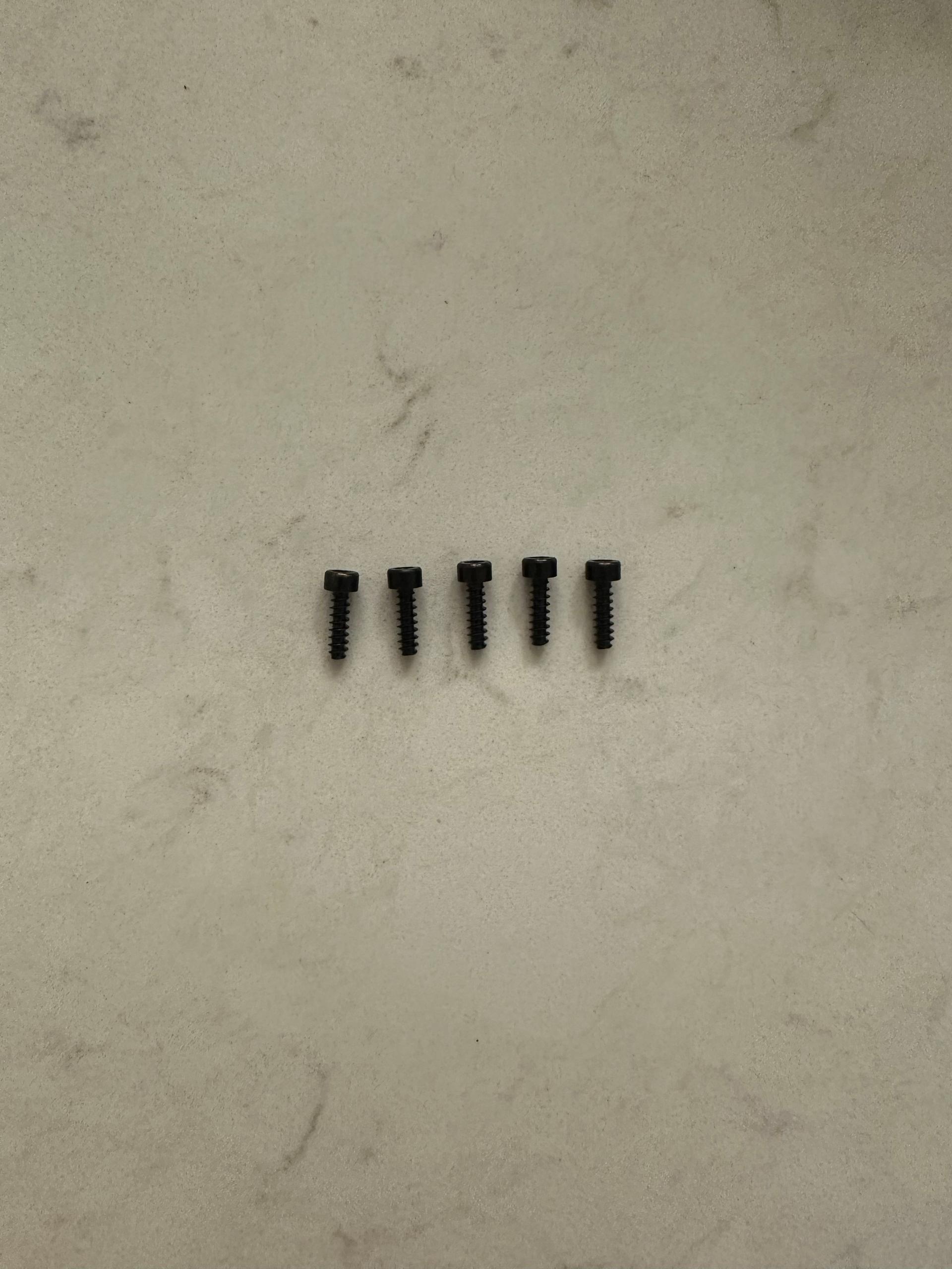 Sidepod screws